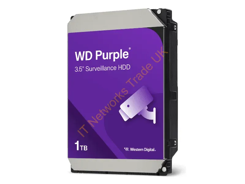 WD11PURZ - Western Digital Purple Internal Hard Drive 1 Tb 5400 Rpm 64 Mb 3.5" Serial Ata Iii