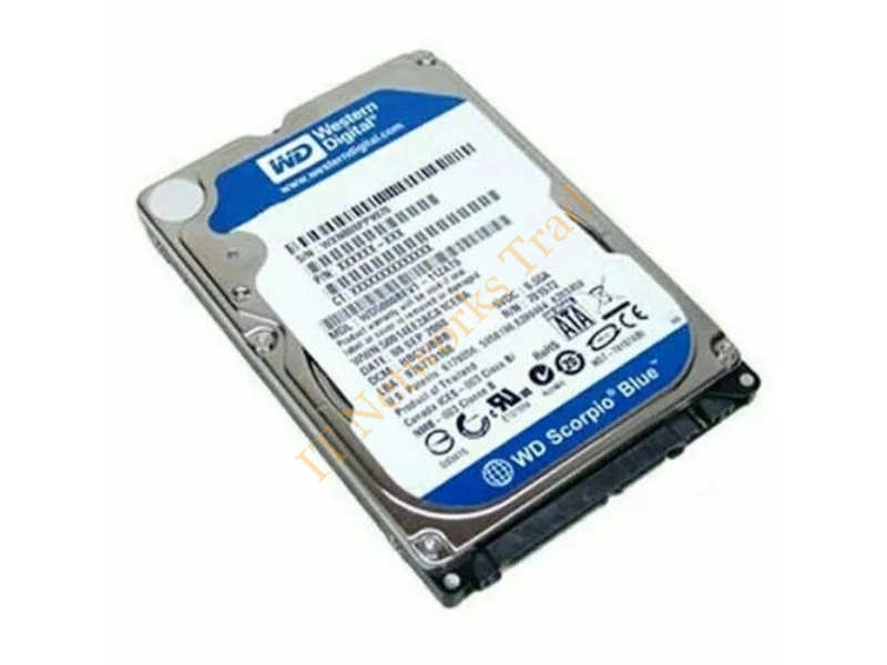 WD1200BEAS-22KZT0 Western Digital Scorpio 120GB 5400RPM SATA 1.5GB/s 2MB Cache 2.5-inch Internal Laptop Hard Disk Drive Internal HDD