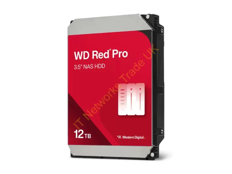 WD122KFBX - Western Digital Red Pro Internal Hard Drive 12 Tb 7200 Rpm 512 Mb 3.5" Serial Ata Iii