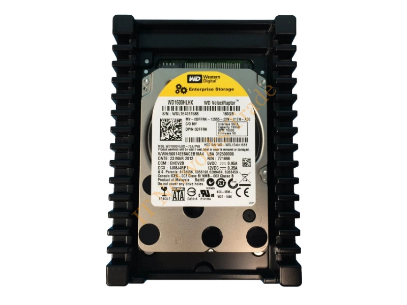 WD1600HLHX-75JJPV0 Western Digital 160GB 10000RPM SATA 6Gb/s 3.5-inch Desktop Hard Disk Drive Internal HDD