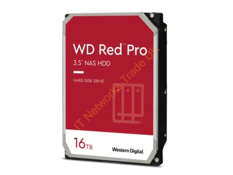 WD161KFGX-20PK - Western Digital Red Pro Internal Hard Drive 16 Tb 7200 Rpm 512 Mb 3.5" Serial Ata Iii