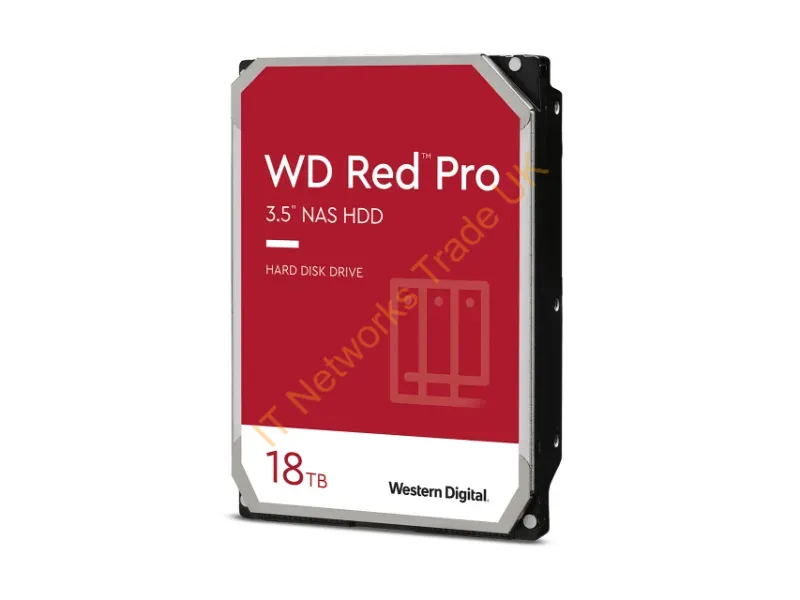 WD181KFGX Western Digital Red Pro 18TB 7200 RPM 3.5-inch Server Hard Drive Internal HDD