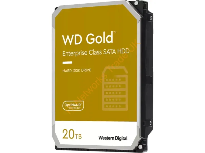 WD201KRYZ - Western Digital Gold Internal Hard Drive 20 Tb 7200 Rpm 512 Mb 3.5" Serial Ata Iii