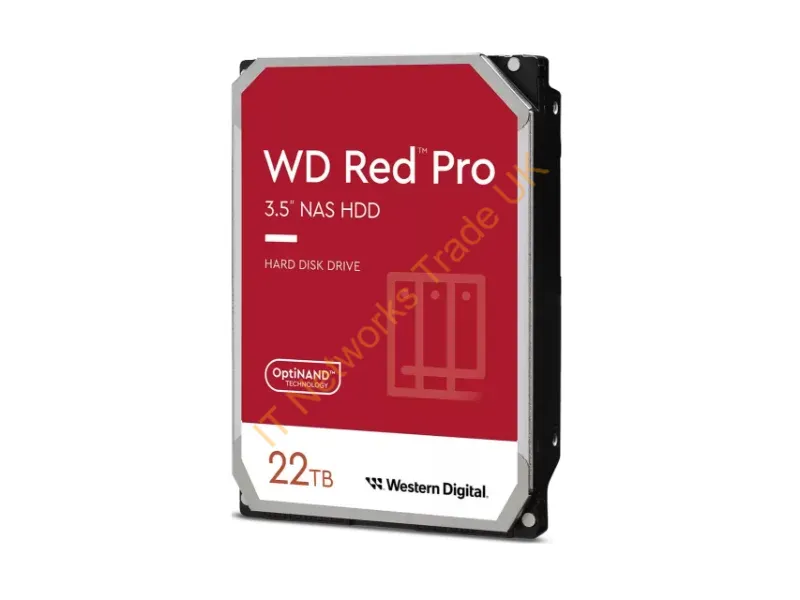 WD221KFGX - Western Digital Red Pro Internal Hard Drive 22 Tb 7200 Rpm 512 Mb 3.5" Serial Ata Iii
