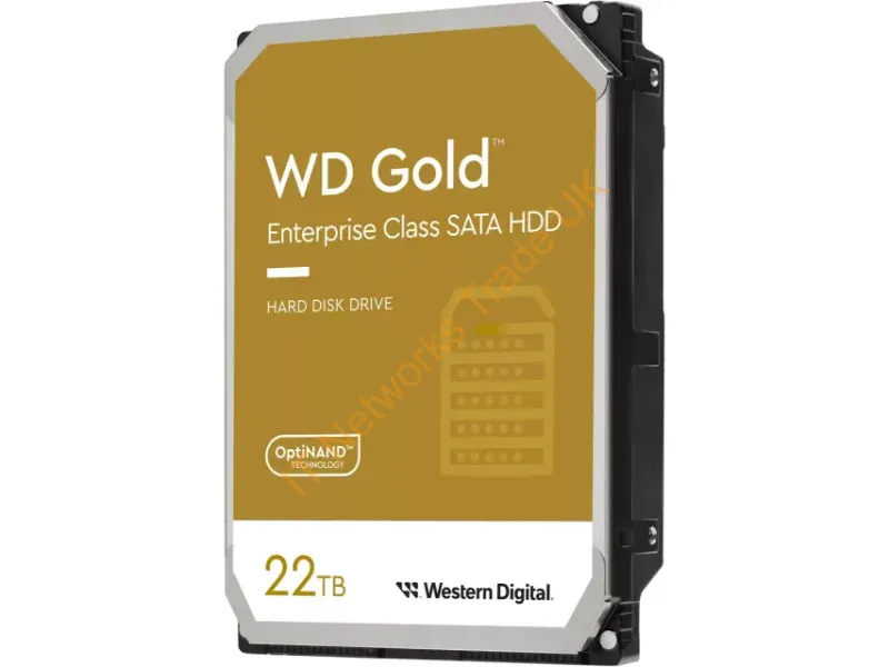 WD221KRYZ - Western Digital Gold Internal Hard Drive 22 Tb 7200 Rpm 512 Mb 3.5" Serial Ata Iii
