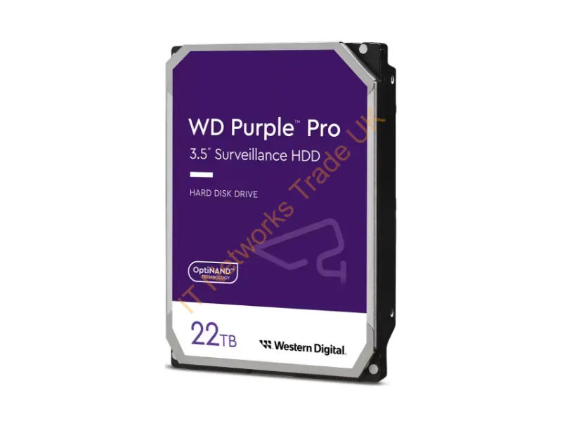 WD221PURP - Western Digital Purple Pro Internal Hard Drive 22 Tb 7200 Rpm 512 Mb 3.5" Serial Ata Iii