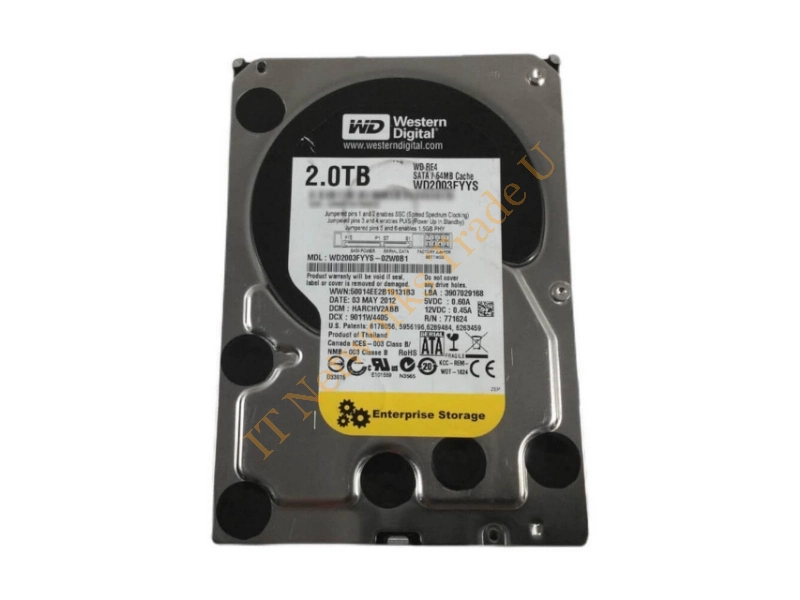 WD25EZRS-11J99B0 Western Digital 2TB 5400RPM SATA 3Gb/s 3.5-inch Desktop Hard Disk Drive Internal HDD