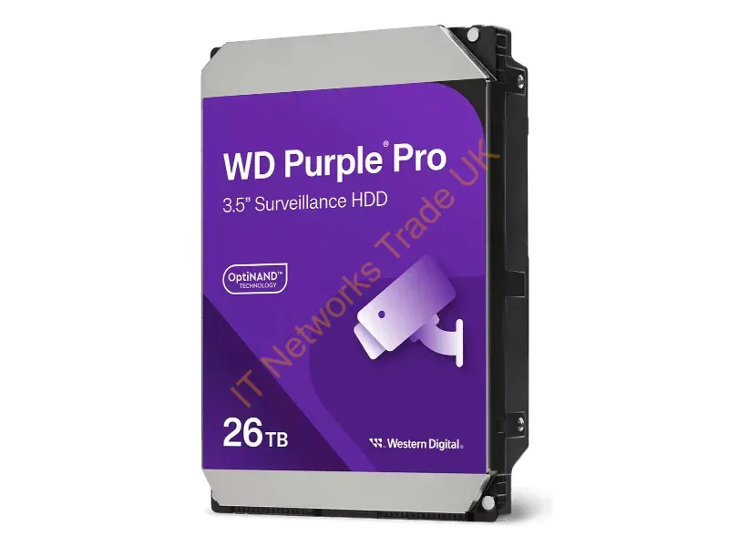 WD260PURP - Western Digital Purple Pro Wd240Purp Internal Hard Drive 26 Tb 7200 Rpm 3.5" Serial Ata Iii
