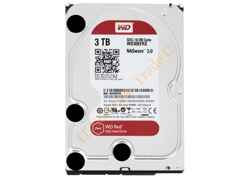WD30EFRX - Western Digital Red HDD 3000GB Serial ATA III internal hard drive