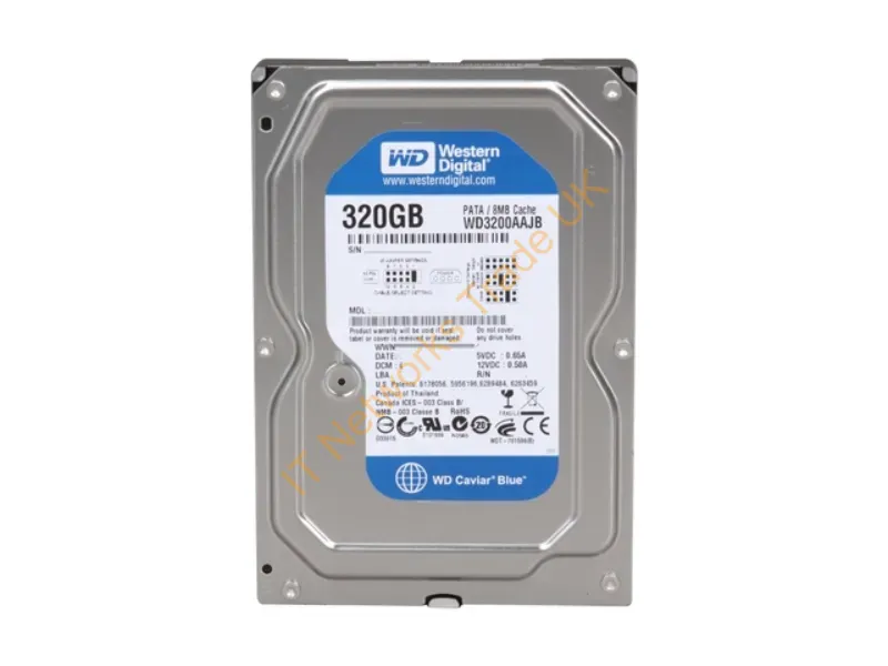 WD3200AAJB - Western Digital Caviar Blue 320GB HDD 320GB Parallel ATA internal hard drive