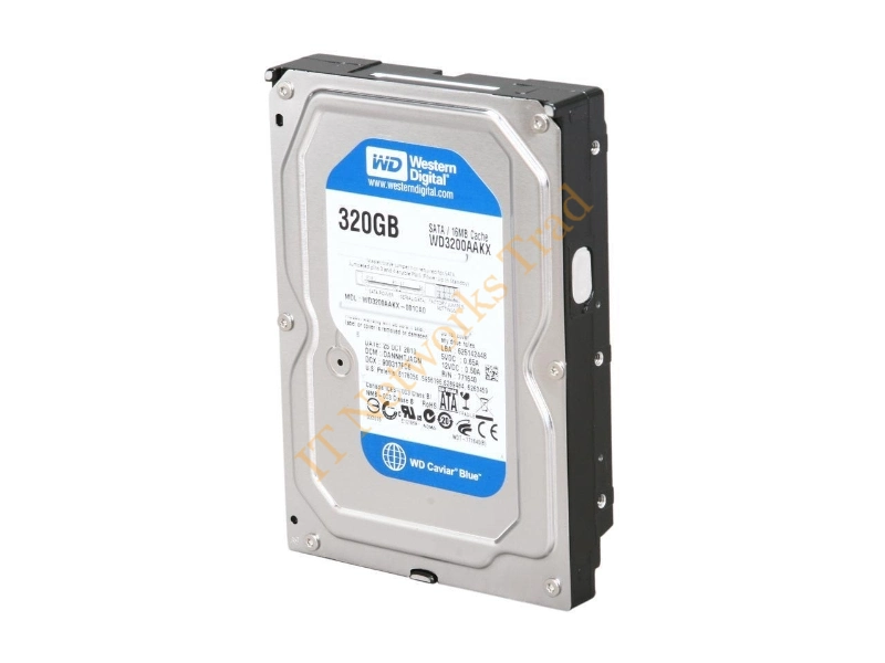 WD3200BEKX-60B7WT0 Western Digital Black 320GB 7200RPM SATA 6GB/s 16MB Cache 2.5-inch Laptop Hard Disk Drive Internal HDD