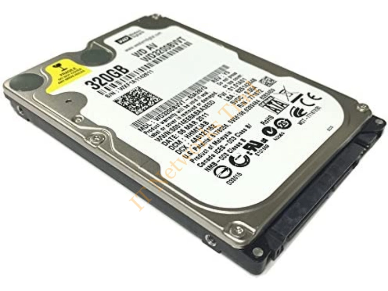 WD3200BEVRTL Western Digital Scorpio 320GB 5400RPM SATA-300 2.5-inch Internal Laptop Hard Disk Drive Internal HDD