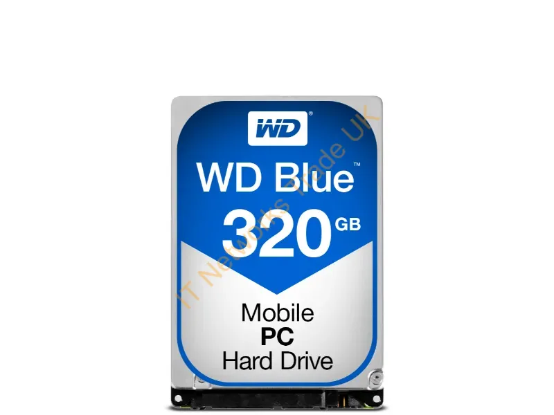 WD3200LPCX Western Digital Blue 320GB 5400RPM SATA 6Gbps 16MB Cache 2.5-inch Laptop Hard Disk Drive Internal HDD
