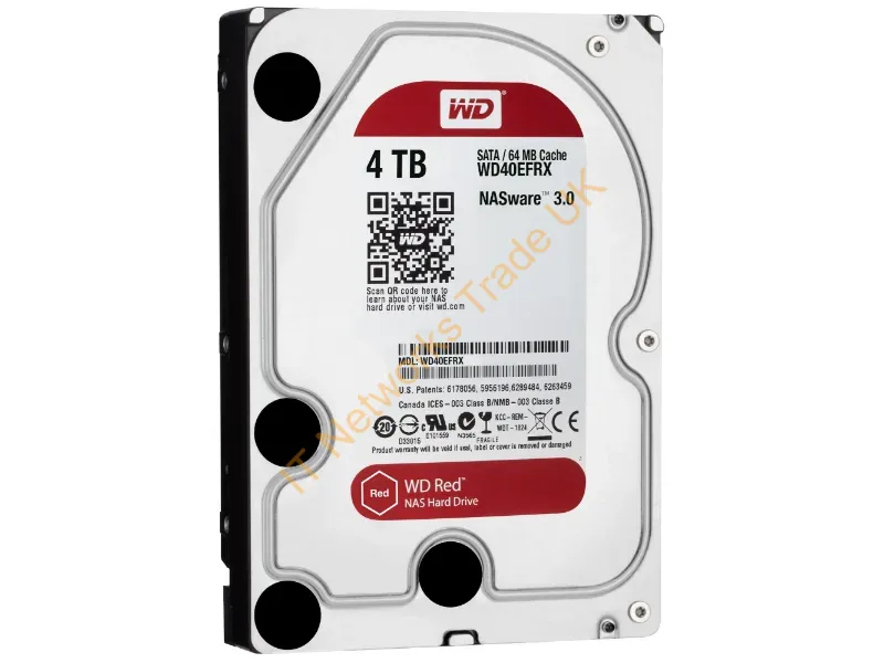 WD40EFRX - Western Digital Red HDD 4000GB Serial ATA III internal hard drive
