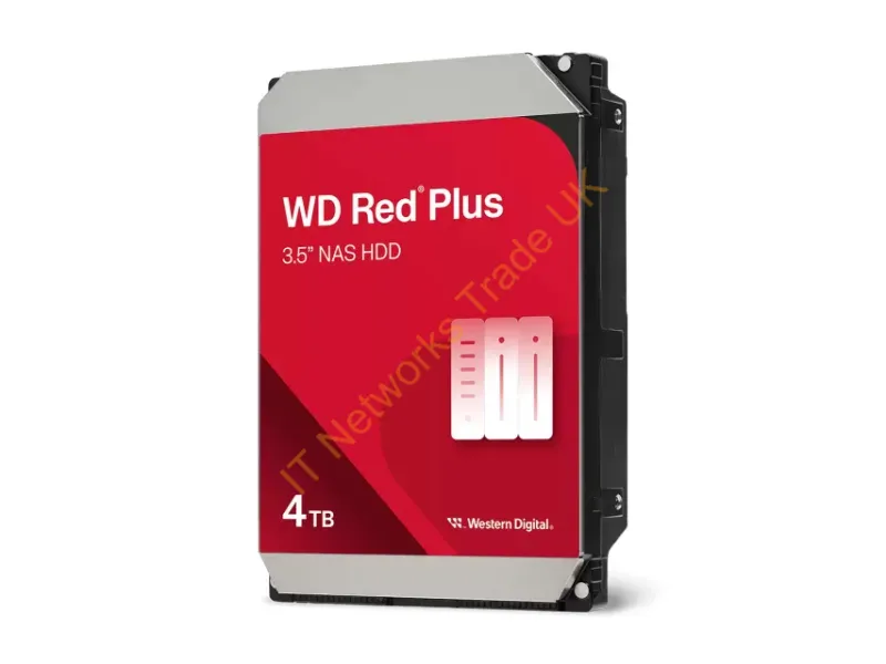 WD40EFZZ - Western Digital Red Plus Wd40Efzz Internal Hard Drive 4 Tb 5400 Rpm 128 Mb 3.5" Serial Ata Iii