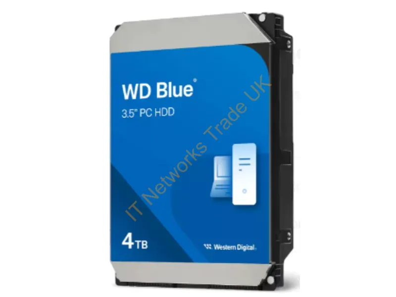 WD40EZZX - Western Digital Wd Blue 3.5-Inch Pc Hdd Internal Hard Drive 4 Tb 5400 Rpm 128 Mb 3.5" Serial Ata Iii