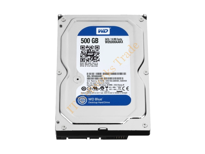 WD5000AAKK Western Digital 500GB 7200RPM SATA 6Gb/s 3.5-inch Desktop Hard Disk Drive Internal HDD