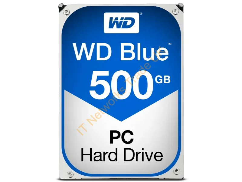 WD5000AZRZ - Western Digital Blue Internal Hard Drive 500 Gb 5400 Rpm 64 Mb 3.5" Serial Ata Iii