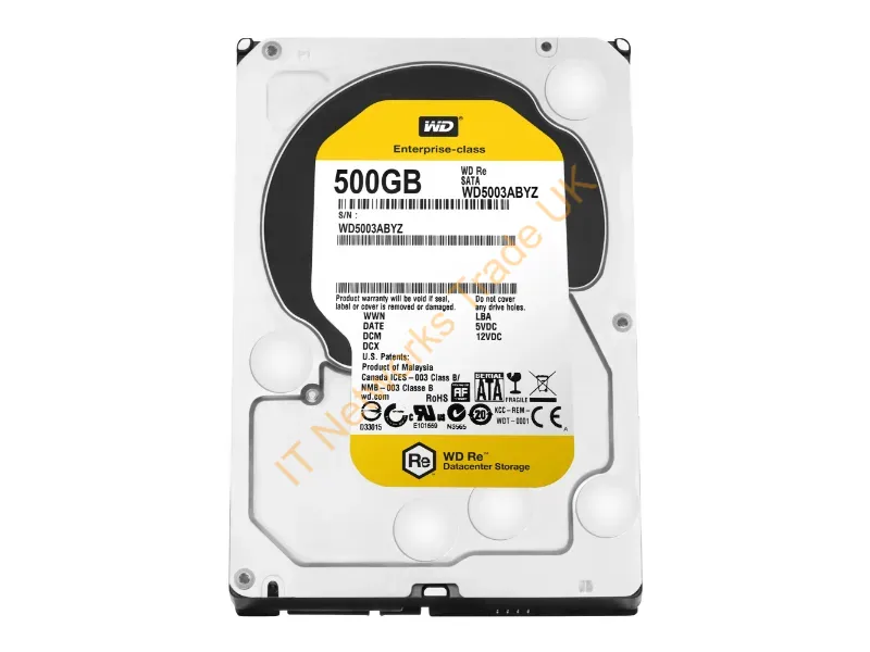 WD5003ABYZ - Western Digital RE 500GB Serial ATA III internal hard drive