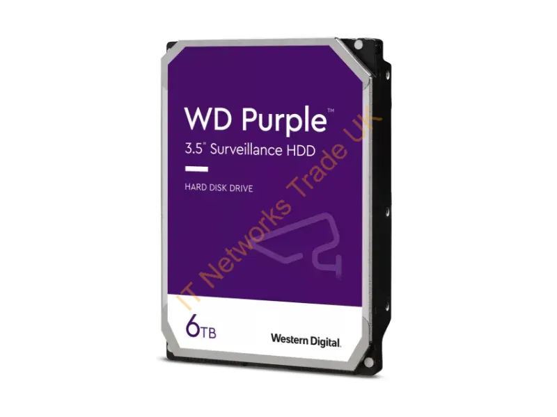 WD64PURZ - Western Digital Purple Internal Hard Drive 6 Tb 5400 Rpm 256 Mb 3.5" Serial Ata Iii