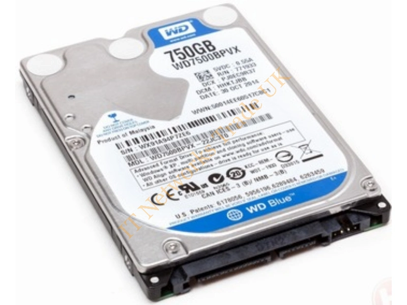 WD7500BPVX-60JC3TO Western Digital 750GB 5400RPM SATA 6Gb/s 2.5-inch Laptop Hard Disk Drive Internal HDD