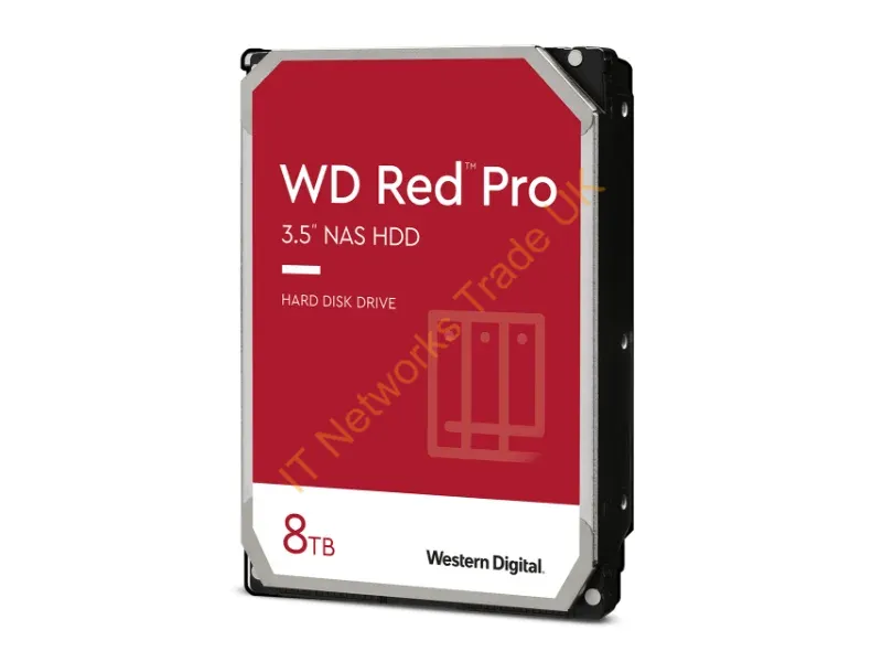 WD8005FFBX - Western Digital Red Pro Internal Hard Drive 8 Tb 7200 Rpm 256 Mb 3.5" Serial Ata