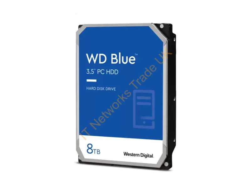 WD80EAZZ - Western Digital Blue Internal Hard Drive 8 Tb 5640 Rpm 128 Mb 3.5" Serial Ata Iii