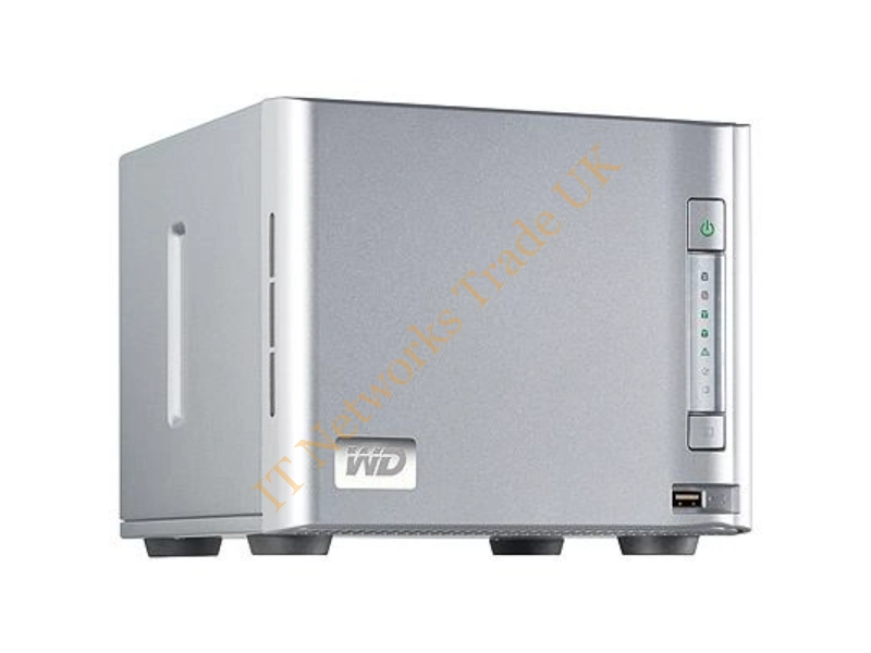 WDA4NC40000N Western Digital 4-Bay 4TB 3 x USB 2.0 RAID ShareSpace Network Storage NAS Server