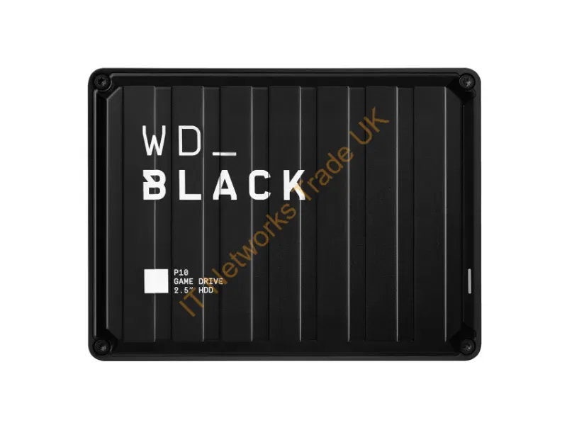 WDBA3A0040BBK-WESN - Western Digital P10 Game Drive External Hard Drive 4 Tb 2.5" Micro-Usb B 3.2 Gen 1 (3.1 Gen 1) Black