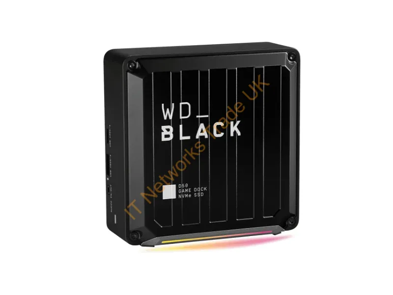 WDBA3U0010BBK-EESN - Western Digital D50 Wired Thunderbolt 3 Black