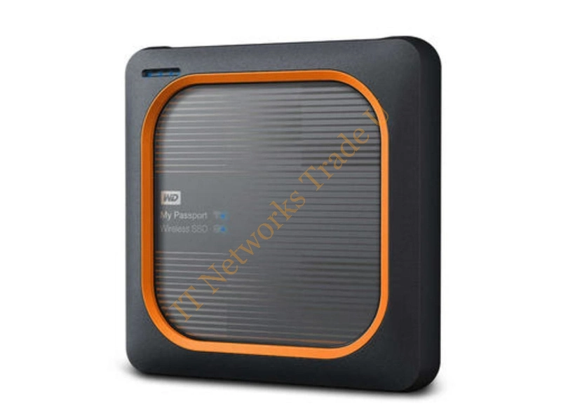 WDBAMJ0020BGY-EESN - Western Digital My Passport Wireless 2000GB Wi-Fi Black, Orange Solid State Drives