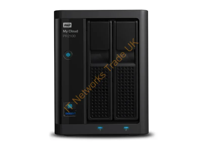 WDBBCL0120JBK-EESN - Western Digital My Cloud PR2100 NAS Desktop Ethernet LAN Black NAS Servers