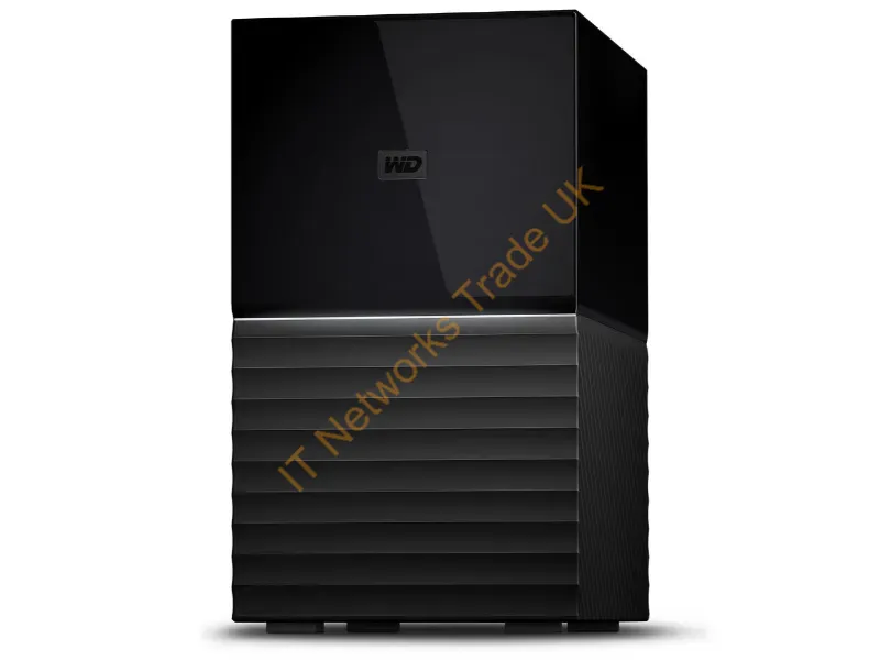 WDBFBE0200JBK-EESN - Western Digital My Book Duo 20000GB Desktop Black disk array Storage Array Network (SAN)