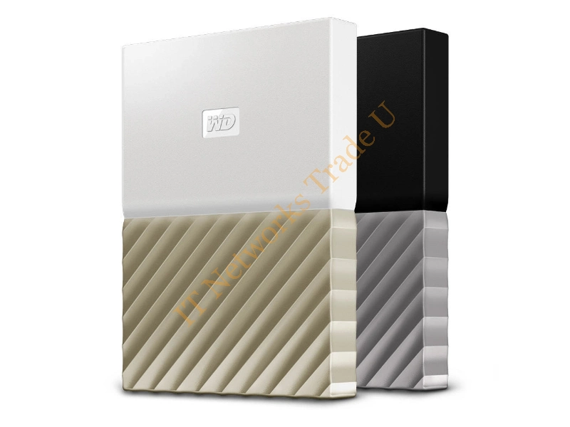 WDBFKT0030BGD-WESN - Western Digital My Passport Ultra 3000GB Gold,White external hard drive