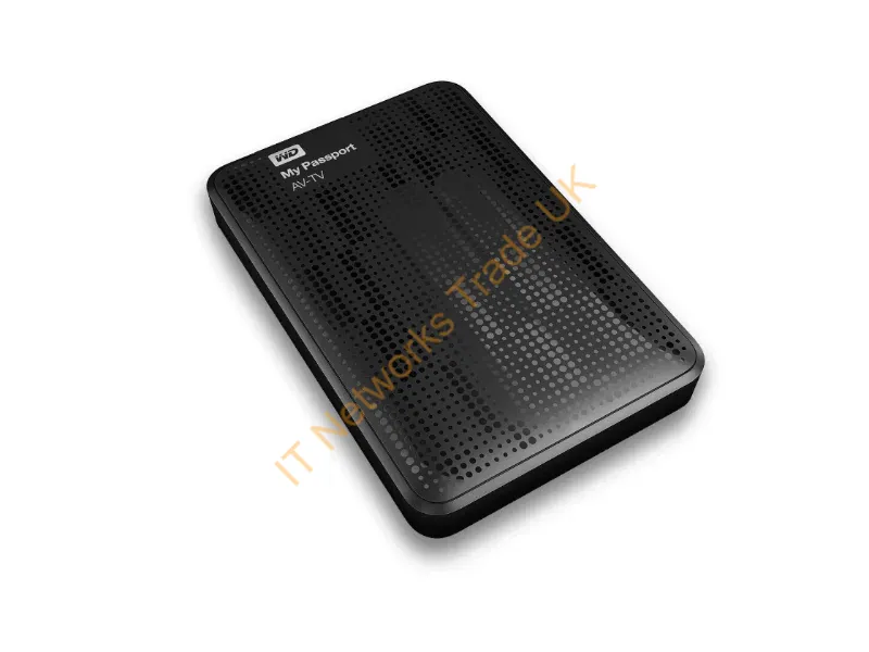 WDBHDK0010BBK-EESN - Western Digital My Passport AV-TV 1TB 1000GB Black external hard drive