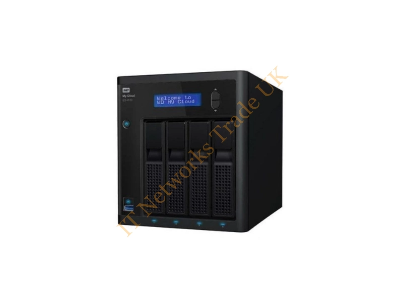 WDBLGT0040KBK-EESN Western Digital Sentinel DX4000 2-Bay 4TB (2 x 2TB) 2 x 10/100/1000Mbps (RJ-45) Ethernet 2 x USB 3.0 RAID 1 Small Office Storage Server Server System