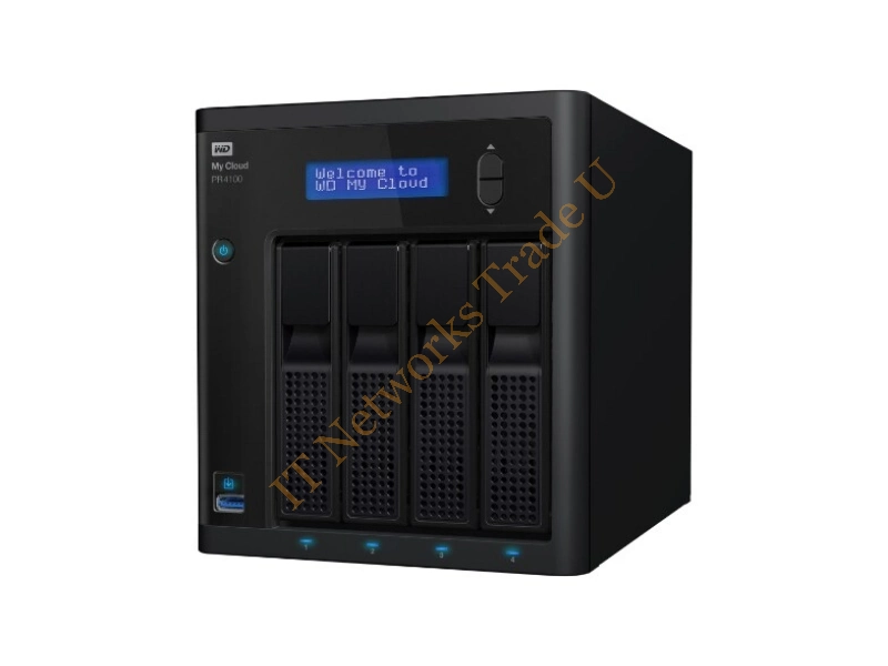 WDBLGT0080KBK-NESN Western Digital WD Sentinel DX4000 WDBLGT0080KBK-NESN Small Office Network Storage Server (NAS) Intel Atom D525 1.80 GHz 8 TB RJ-45 Network