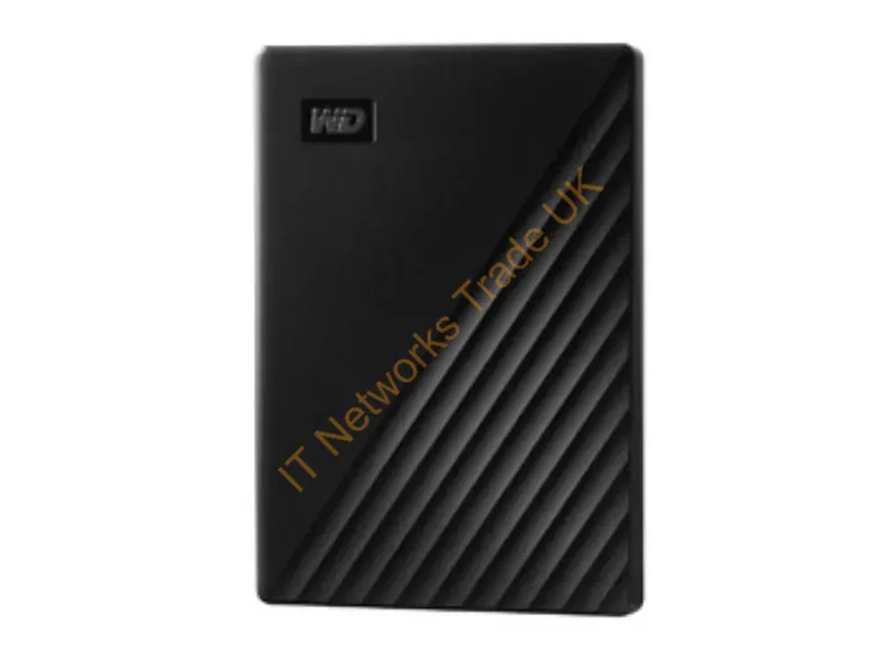 WDBPKJ0050BBK-WESN - Western Digital My Passport External Hard Drive 5 Tb 3.2 Gen 1 (3.1 Gen 1) Black
