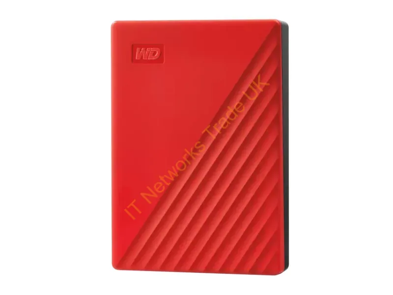 WDBR9S0060BRD-WESN - Western Digital My Passport Wdbr9S0060Brd-Wesn External Hard Drive 6 Tb 2.5" Micro-Usb B 3.2 Gen 1 (3.1 Gen 1) Red