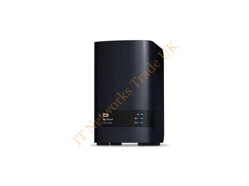 WDBVBZ0010JCH-NESN Western Digital My Cloud Surveillance 2-Bays 1TB (2 x 500GB) Hard Disk Storage NAS Server System