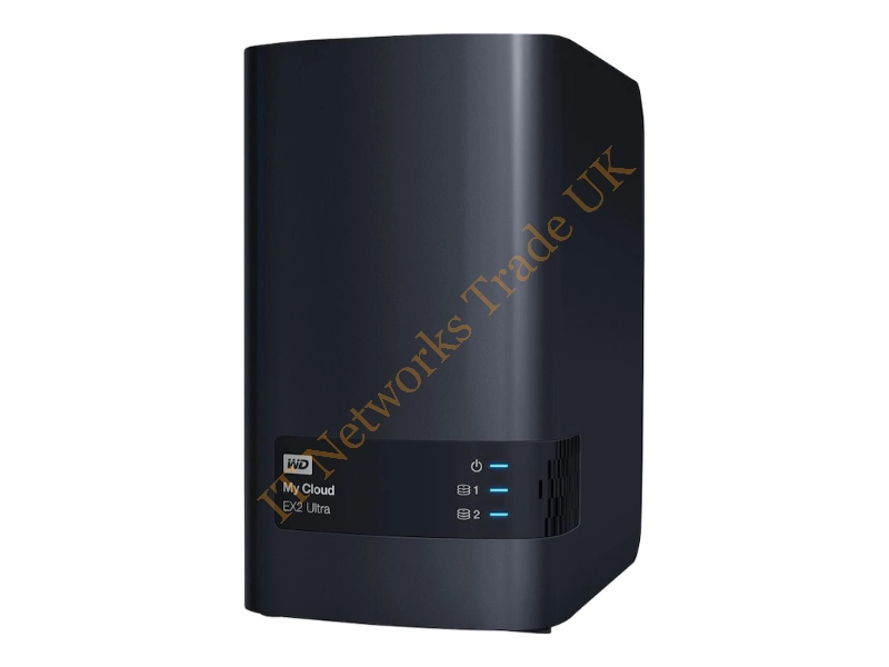 WDBVBZ0160JCH-NESN Western Digital MY Cloud EX2 Ultra 2-Bay 16TB Network Attached Storage Server NAS Server