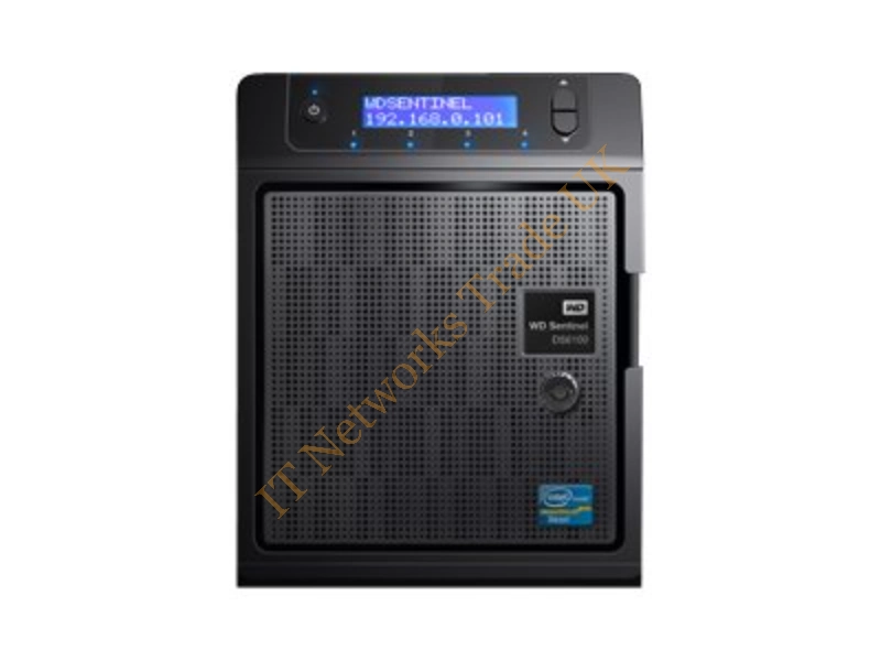 WDBWVL0120KBK-NESN Western Digital Sentinel DS6100 12TB Ultra-Compact Storage Plus Server NAS Server