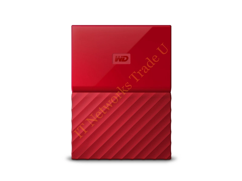 WDBYNN0010BRD-WESN - Western Digital My Passport 1000GB Red external hard drive
