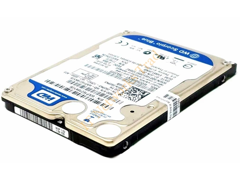 WDC2500BEVT Western Digital Scorpio Blue 250GB 5400RPM SATA 3GB/s 8MB Cache 2.5-inch Internal Laptop Hard Disk Drive Internal HDD