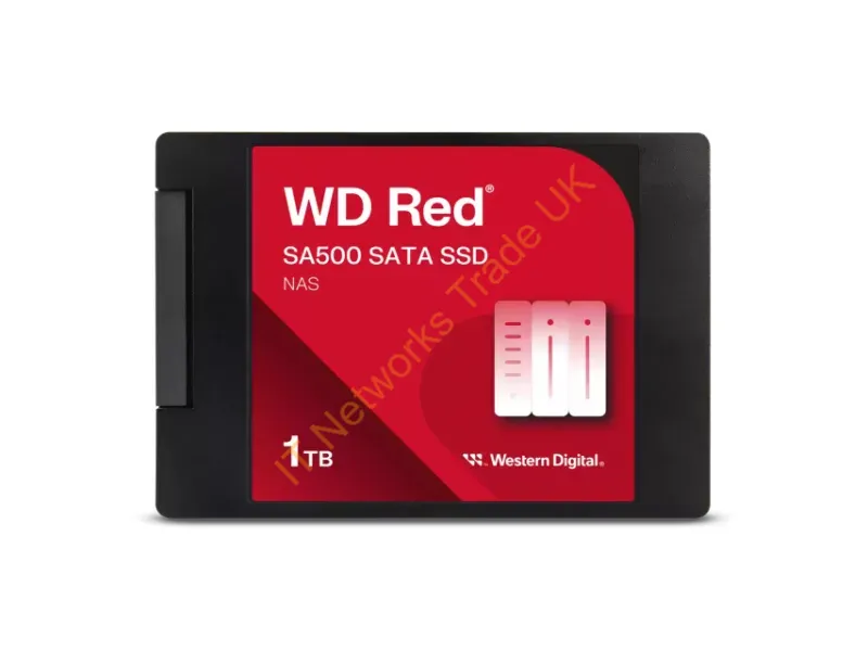WDS100T1R0A-68A4W0PK - Western Digital Red Sa500 1 Tb 2.5" Serial Ata Iii 3D Nand