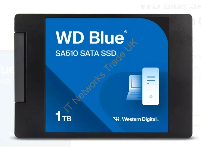 WDS100T3B0A-00AXR0PK - Western Digital Sa510 1 Tb 2.5" Serial Ata Iii