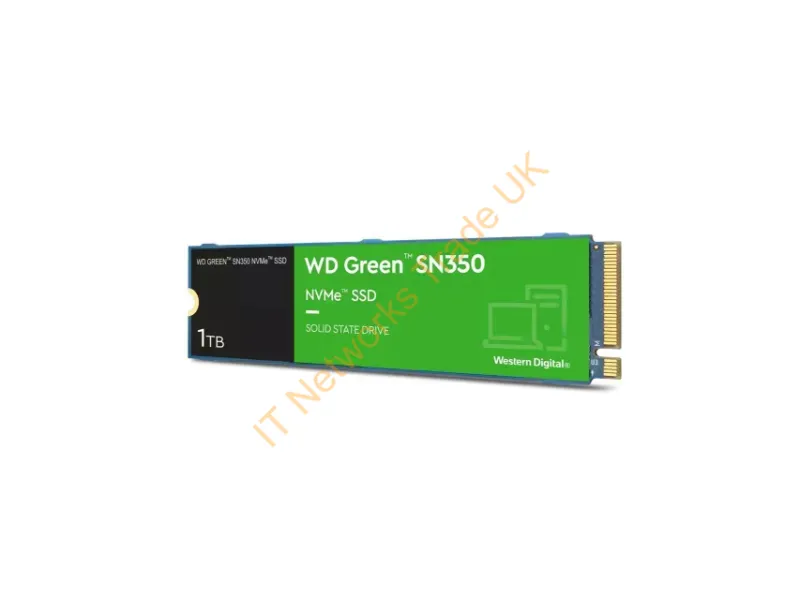 WDS100T3G0C - Western Digital Green SN350 NVMe SSD 1 M.2