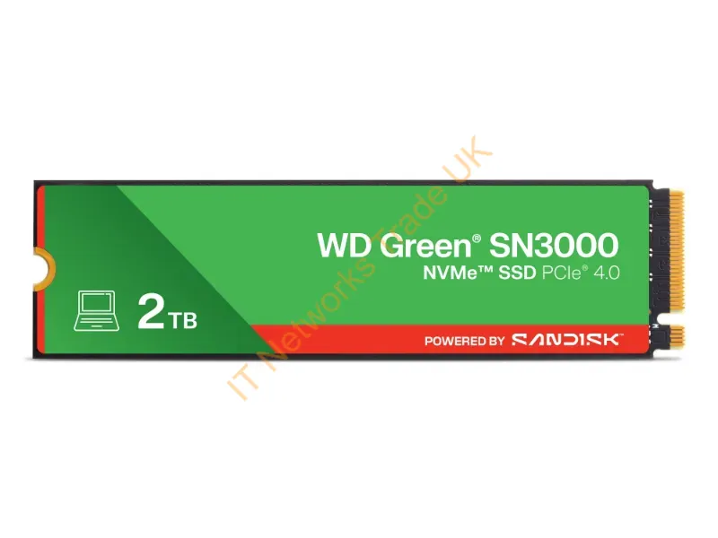 WDS200T4G0E-00CPS0 - Sandisk Green Wd Sn3000 Nvme 2 Tb M.2 Pci Express 4.0