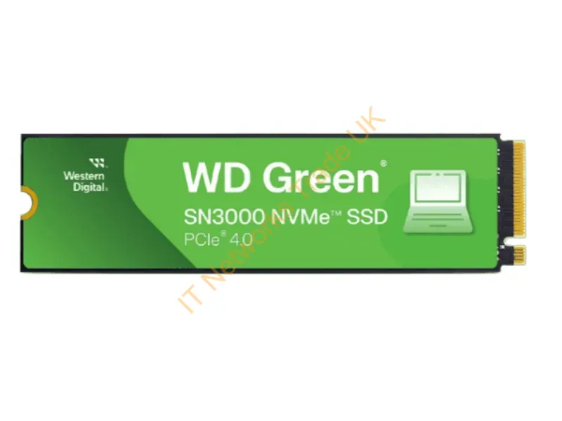 WDS200T4G0E - WD SSD Green SN3000 - 2 TB - M.2 2280 - PCIe 4.0 x4 NVMe