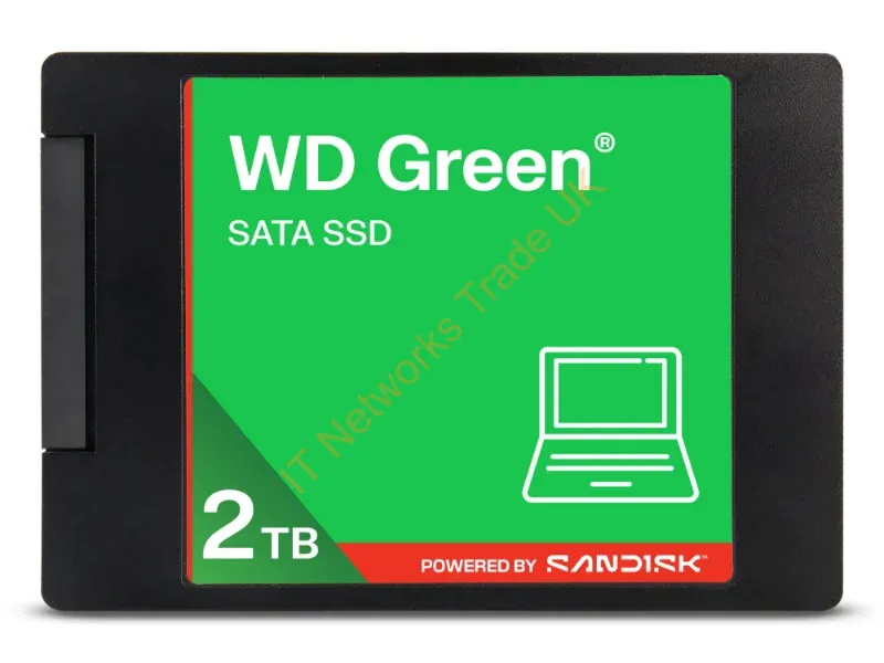 WDS200T5G0A-00CPT0 - Sandisk Green Wds100T5G0A 2 Tb 2.5" Serial Ata Iii 3D Nand